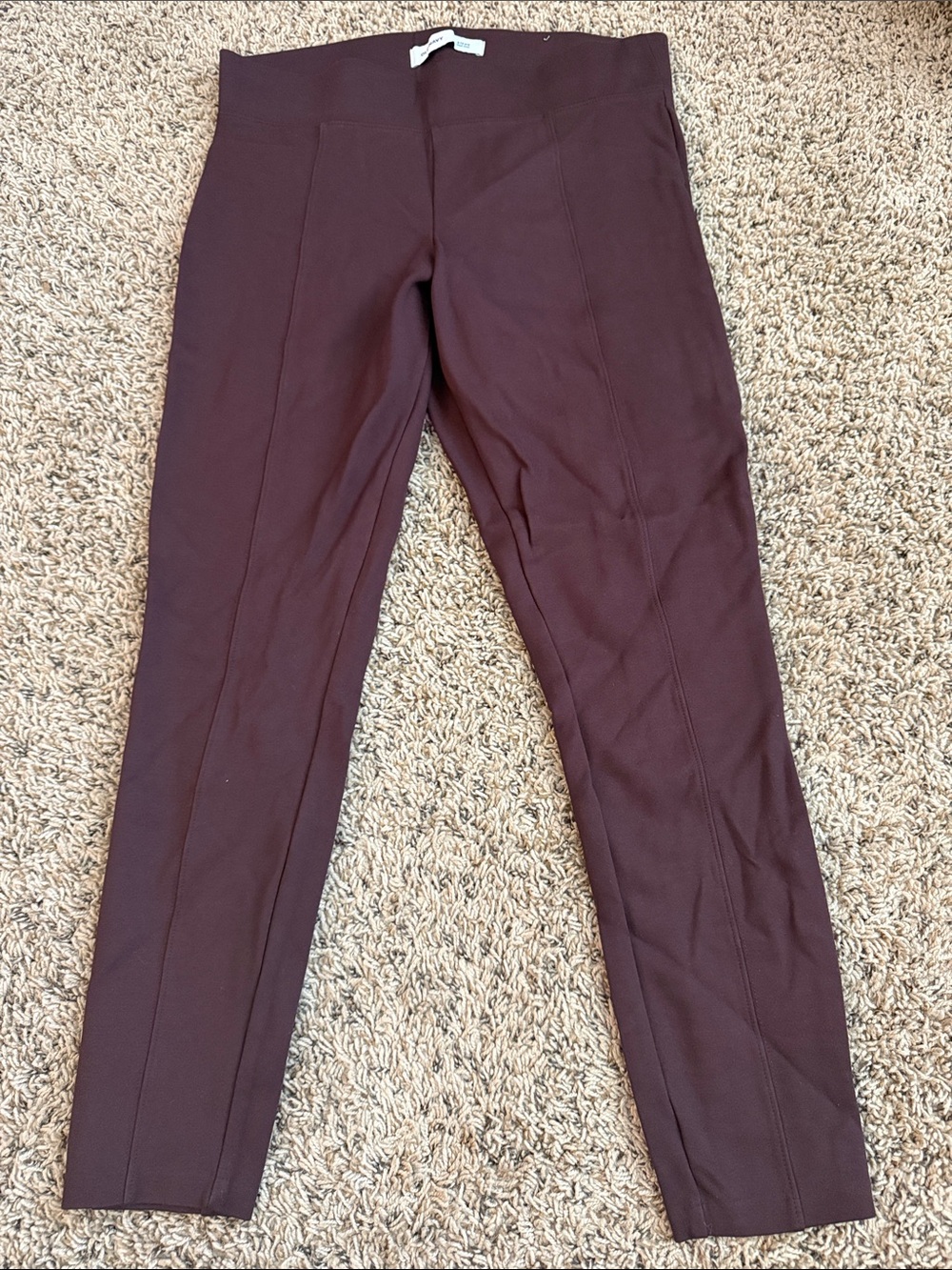 Old Navy Plum Stretch Stevie High Rise Leggings
